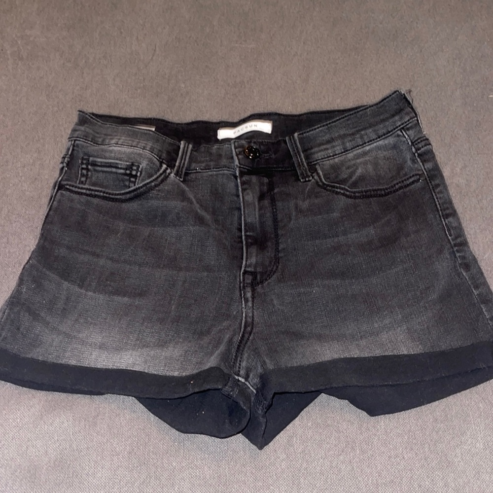 Pacsun black high waisted black shorts